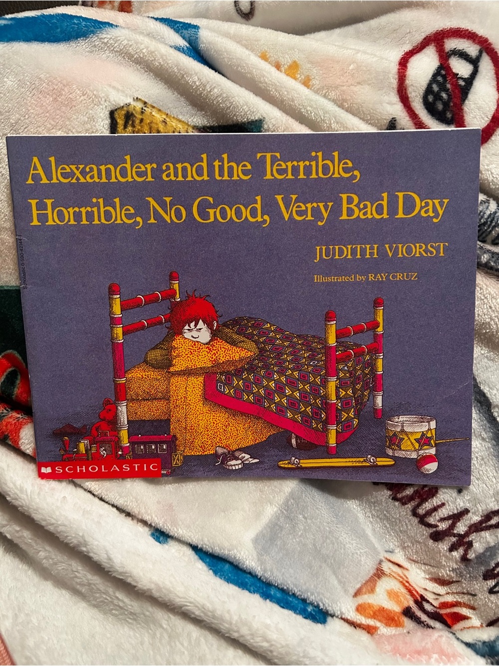 Childrens book. Alexander and the terrible, horrible no good very bad day.